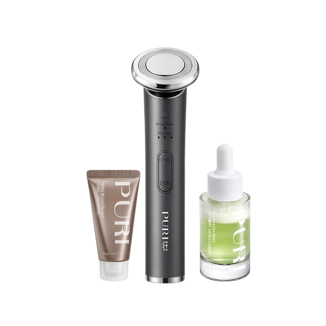 EMS Skin Massage Set -Carbon Grey