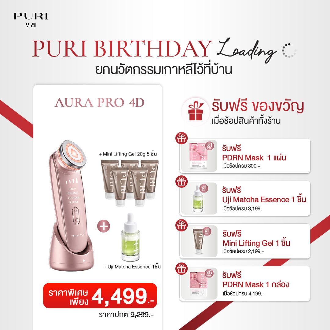 Aura Pro 4D Glowy Skin Set
