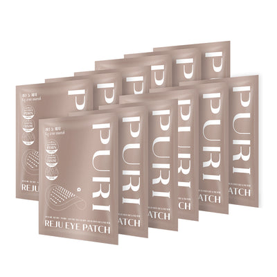 [SizeXL 12คู่] Puri Reju Eye Patches มาส์กไมโครนีเดิล ลดตายับ คืนความไบร์ทให้ใต้ตา ร่องแก้ม หน้าผาก