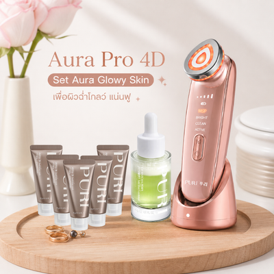 AURA PRO 4D Free! 5 Mini gel + Uji Matcha PDRN Essence