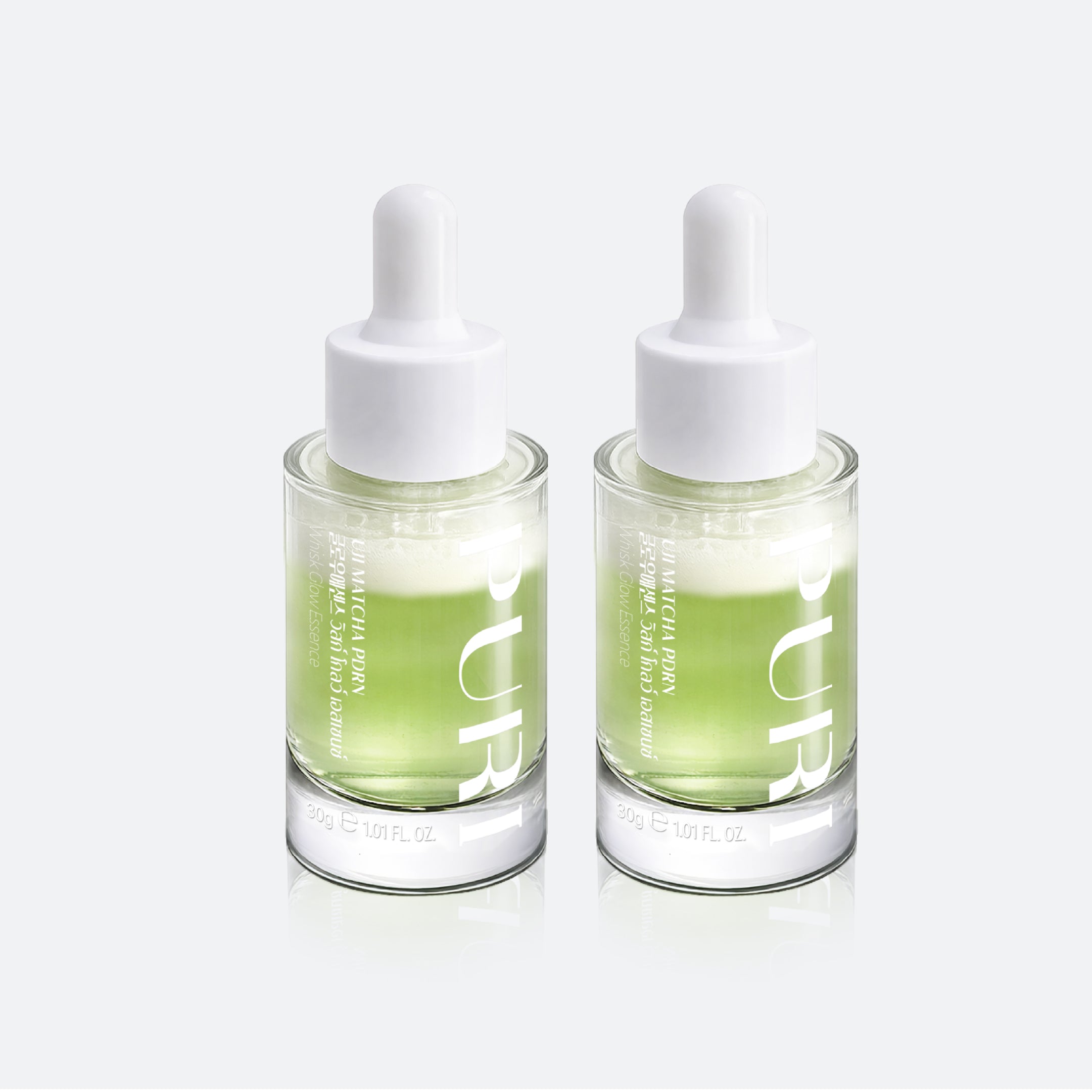 Puri Uji Matcha PDRN Whisk Glow Essence อูจิ มัจฉะ PDRN วิสก์ โกลว์ เอสเซนซ์x2
