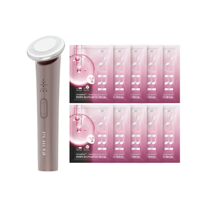 New Year Premium Set 2569 | EMS Uplift Device & Puri DermaDual มาส์กฟื้นฟูผิวPDRN 10 ชิ้น