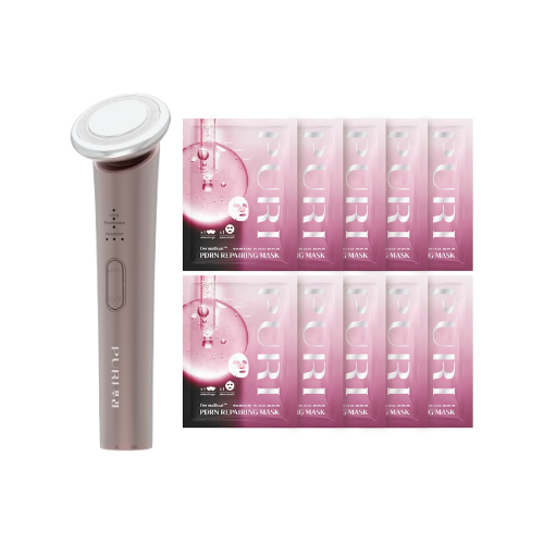 New Year Premium Set 2569 | EMS Uplift Device & Puri DermaDual มาส์กฟื้นฟูผิวPDRN 10 ชิ้น